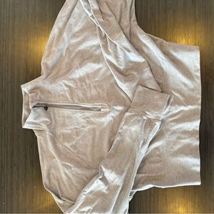 Lululemon “Ready to Rulu” Quarter-Zip Pullover Grey EUC size 4